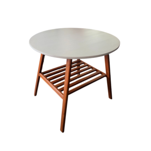 35”X30”Tea Table With Rack(Round)