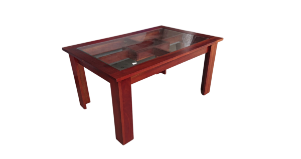 Glass top coffe table
